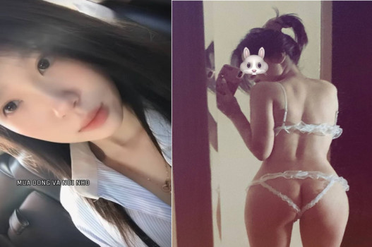 Nữ sinh Y dược vùng kín sạch sẽ không lông